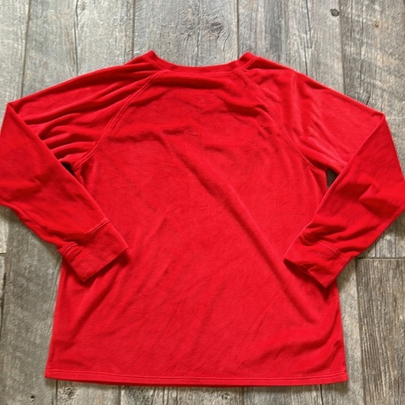 Justice girls Christmas pajama top size 14 16 - Picture 3 of 3